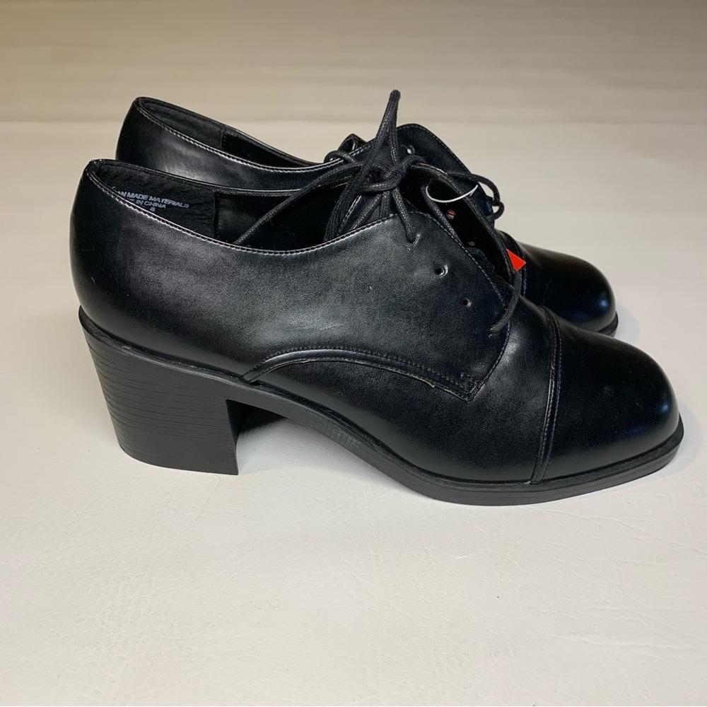 Kathie Lee Collection Shoes Women's 9 W Style Blair 8 Vintage Lace Up Heel 90's